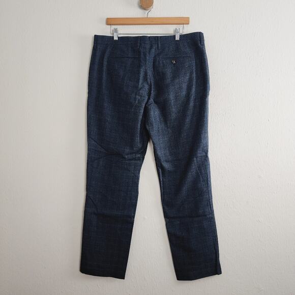 NEW Ted Baker Men's Armtro Tonal Check Dress Pant Trouser Wool Blend Pants - Picture 7 of 11